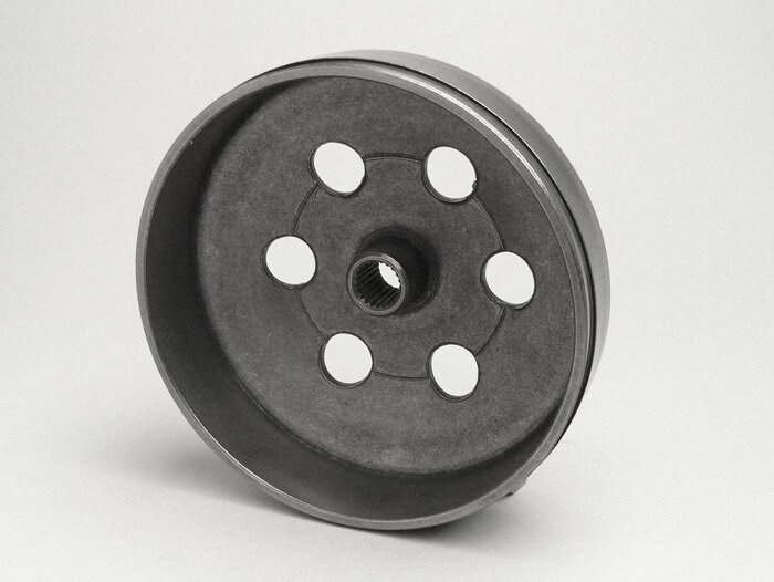 Kopplingsklocka -POLINI Speedbell- Piaggio/Gilera 50-100 ccm (2-takts, 4-takts) Ø=107mm
