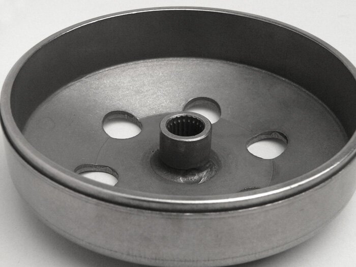 Campana frizione -POLINI Speedbell- Peugeot 50 ccm, Honda 50 ccm, Kymco 50 ccm, SYM 50 ccm, GY6 (4 tempi) 50cc Ø=107mm