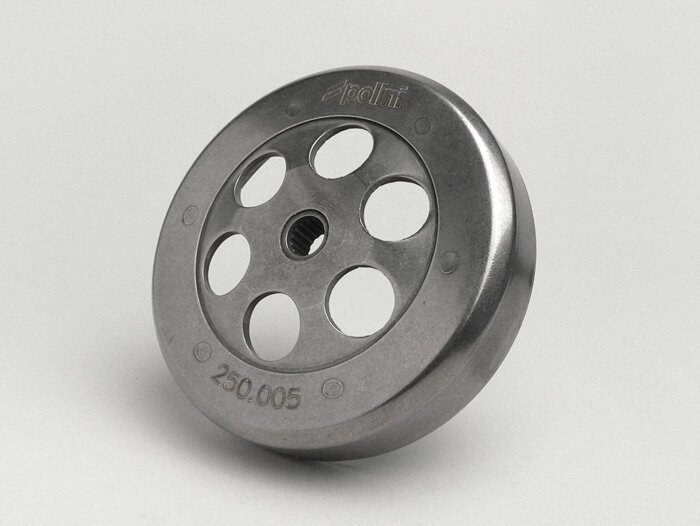 Clutch bell -POLINI Speedbell Ø112mm- Derbi 50 ccm, Minarelli 100 ccm Yamaha Aerox100, BW's100