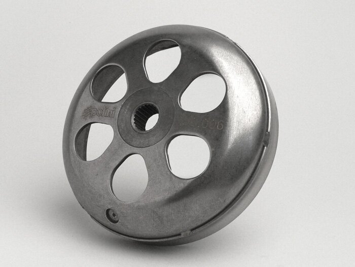 Campana de embrague -POLINI Speedbell- Piaggio 125-180 ccm 2 tiempos - Gilera Runner FX/FXR 125-180, Italjet Dragster 125-180, Piaggio SKR125, SKR150, TPH125, Skipper125, Skipper150, Hexagon LX/LXT 125-180