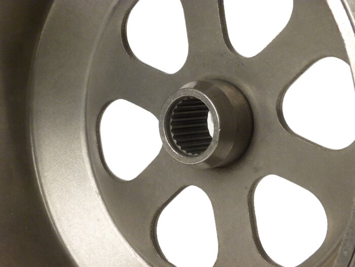 Campana frizione -POLINI Speedbell- Piaggio Beverly 400, Piaggio Beverly 500, Piaggio MP3 400, Piaggio MP3 500, Piaggio X8 400, Piaggio X9 500, Piaggio X9 500 Evolution, Piaggio X10 500 ie (Euro 3), Piaggio XEvo 400, Aprilia Atlantic 400 Sprint, Aprilia A