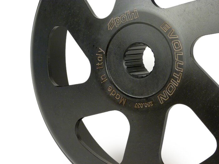 Clutch bell -POLINI Evolution- Vespa Primavera 125 ie 3V (M811M), Vespa Primavera 125 ie 3V (Euro 4, IGET),  Vespa Sprint 125 ie 3V (M813M), Vespa Sprint 125 ie 3V (Euro 4, IGET), Piaggio Liberty 125 ie 3V (2013-), Piaggio Liberty 125 ie 3V (Euro 4, IGET)