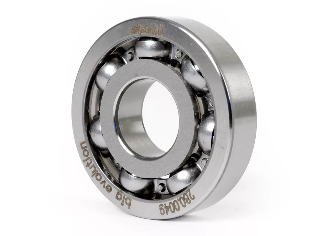 Ball bearing -POLINI- BB1 3055B - (20x52x12mm) C4 - steel cage - used for Piaggio 50 cc 2-stroke