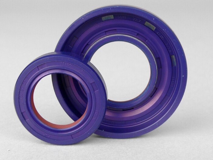 Oil seal set for crankshaft -POLINI PTFE/FKM, 20mm cone- Vespa PK XL