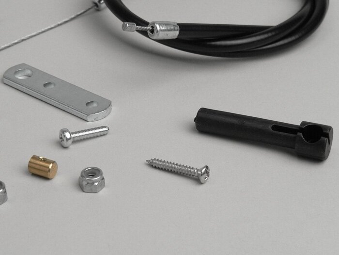 Choke mechanism -POLINI universal-  lever with 65cm cable