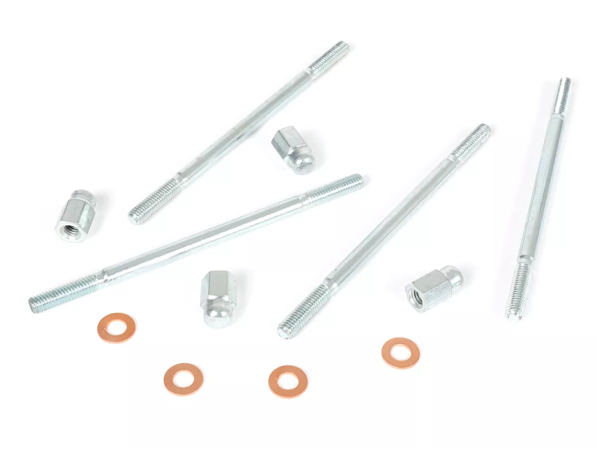 Jeu de goujons -M6 x 120mm- -POLINI- pour les kits cylindre POLINI Big Evolution Racing