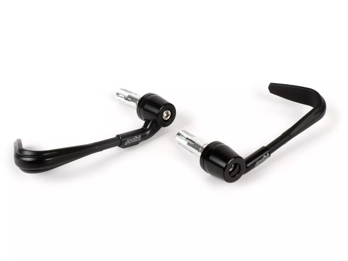 Set de protection de la main -POLINI- noir - Protection des leviers - Ø= 18-20mm