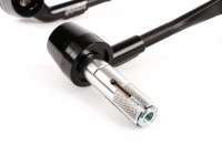 Set de protection de la main -POLINI- noir - Protection des leviers - Ø= 18-20mm