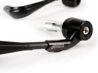 Set de protection de la main -POLINI- noir - Protection des leviers - Ø= 18-20mm