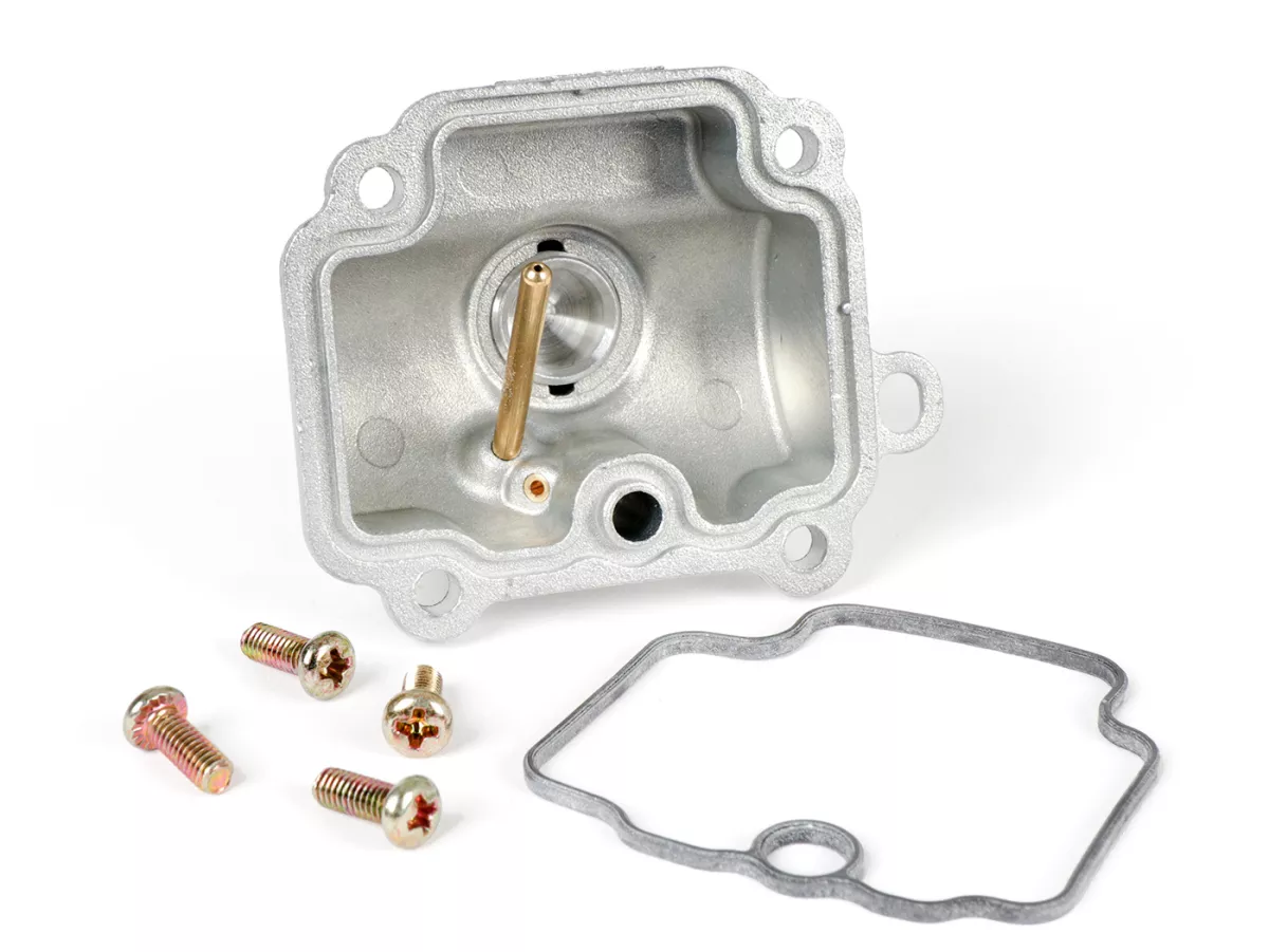 Float chamber -POLINI- CP Ø=15-24mm - with main jet screw and gaskets.