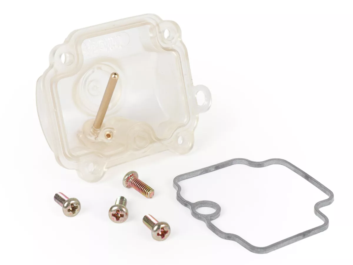 Cuve -POLINI- CP Ø=15-24mm - transparente, avec joint torique et vis de fixation.