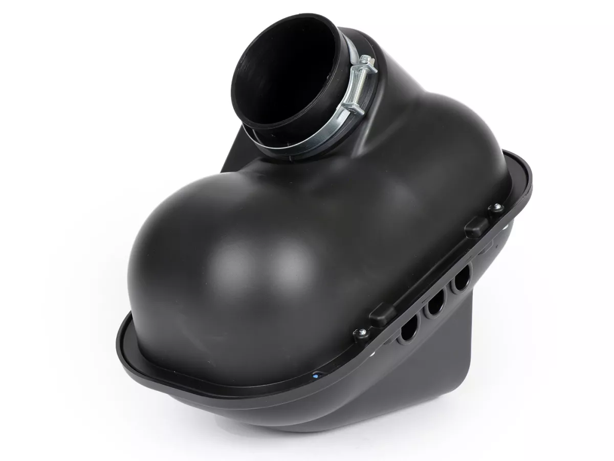 Airbox -POLINI- THOR - ancho de conexión Ø = 62mm, entrada Ø = 2 x 22mm