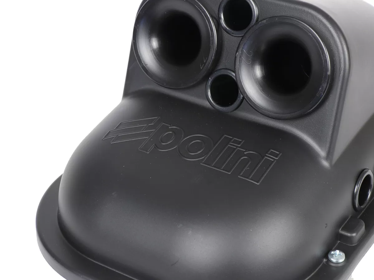 Airbox -POLINI- THOR - ancho de conexión Ø = 62mm, entrada Ø = 2 x 22mm