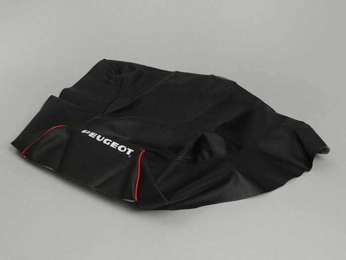 Funda de asiento -X-TREME Sport- Peugeot Vivacity (-2007) - Carbon Style / Rojo