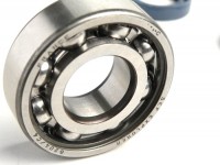 Bearing and oil seal set for crankshaft -OEM QUALITY- Peugeot 50cc (horizontal cylinder) - JETFORCE 50 C-TECH, JETFORCE50 TSDI, SPEEDFIGHT3 50 AC/LC (2-stroke), LUDIX, VIVACITY50 NEW (2-stroke)VIVACITY50 NEW (2-stroke)