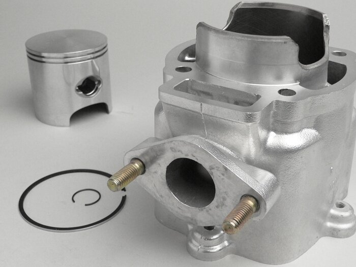 Cilinder -PIAGGIO 180 ccm- Piaggio LC 2-takt Maxi - gebruikt voor Gilera Runner 180 FXR - Italjet Dragster 180 - Piaggio Hexagon 180 LXT