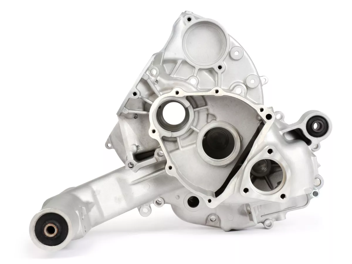 Cárter motor -PARMAKIT estándar- Vespa V50, V90, PV, ET3, PK S, PK XL, Motovespa PK75, rebosadero estándar - sin arranque eléctrico