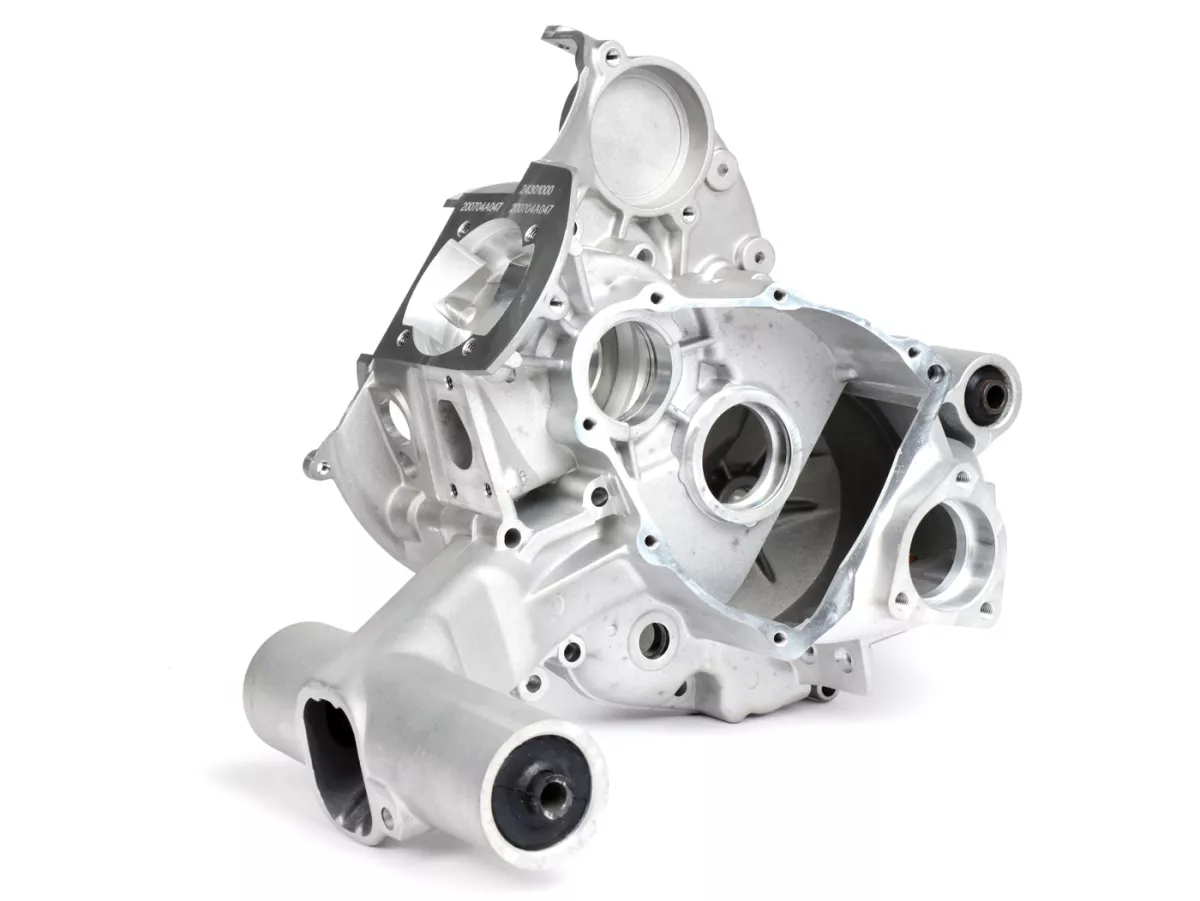 Cárter motor -PARMAKIT racing (para carrera hasta 56mm)- Vespa V50, V90, PV, ET3, PK S, PK XL, Motovespa PK75, grandes puertos de transferencia - sin arranque eléctrico