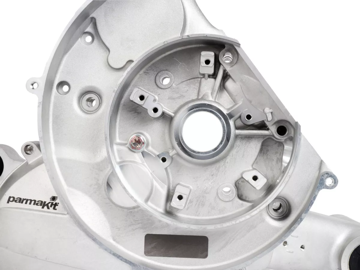Cárter motor -PARMAKIT racing (para carrera hasta 56mm)- Vespa V50, V90, PV, ET3, PK S, PK XL, Motovespa PK75, grandes puertos de transferencia - sin arranque eléctrico