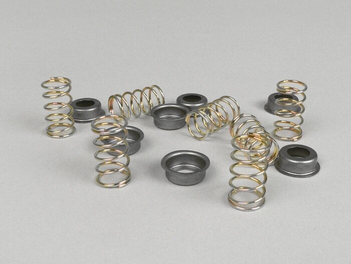 Jeu ressorts embrayage -PINASCO- Vespa PX (-1995), Cosa (-1995), Sprint, Rally, GL, Super, GT, GTR, GS150/GS3 VS1-5, GS160/GS4 VSB, VNA, VNB, VBA, VBB, VN1 (06001-), VN2, VB, VL, VL - 7 unités