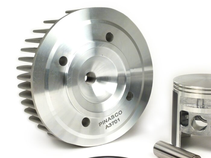 Cilindro -PINASCO 190 ccm 3 canali alluminio Magny Cours Ø=63mm, s=60mm- Vespa PX125, PX150, Cosa125, Cosa150, LML Star 125/150, Stella 125/150