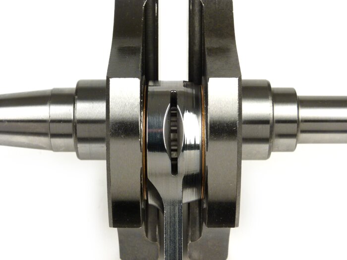 Poros engkol -PINASCO Racing, pemasukan langsung, stroke = 57mm, batang penghubung = 110mm- Vespa 150cc VB1T, VGL1T, VL1, VL2, VL3