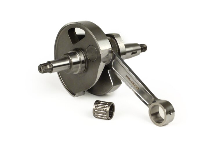 Albero motore -PINASCO Racing, valvola rotante, corsa=60mm, biella=110mm- Vespa Rally200 Femsatronic