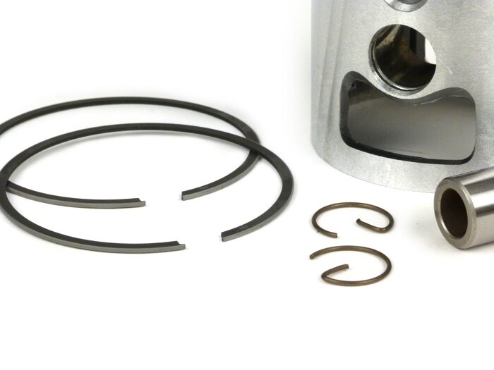 Piston -PINASCO- Vespa 177 ccm 2 saluran besi cor abu-abu 2015-> - Ø = 63.0mm