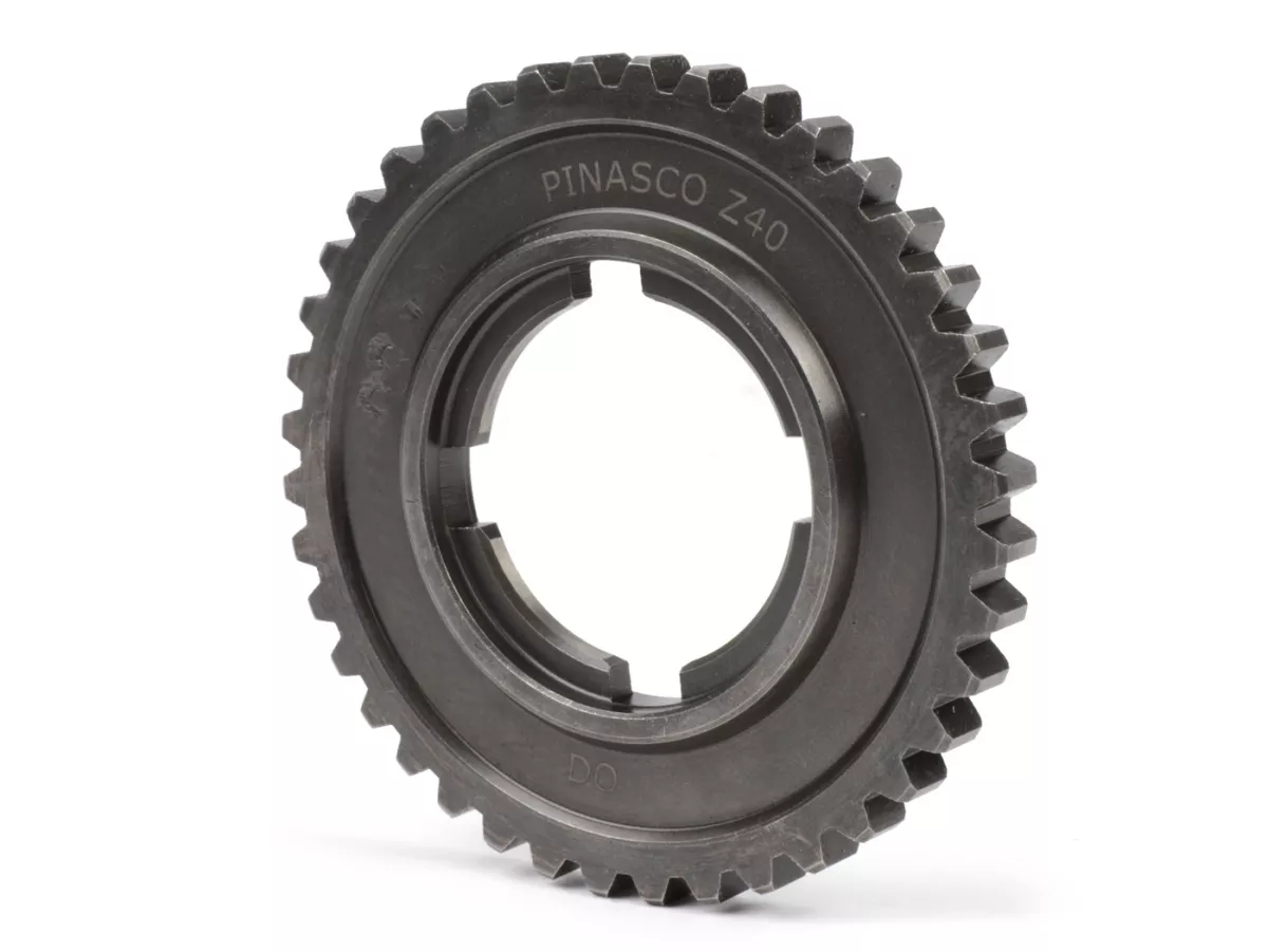 Versnelling 2 -PINASCO- Vespa PX125, PX150, PX200, T5 125cc, Cosa - (lang +2) - 40 tanden