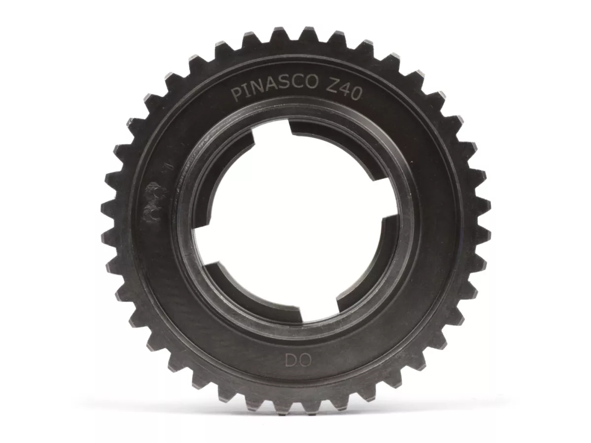 Versnelling 2 -PINASCO- Vespa PX125, PX150, PX200, T5 125cc, Cosa - (lang +2) - 40 tanden