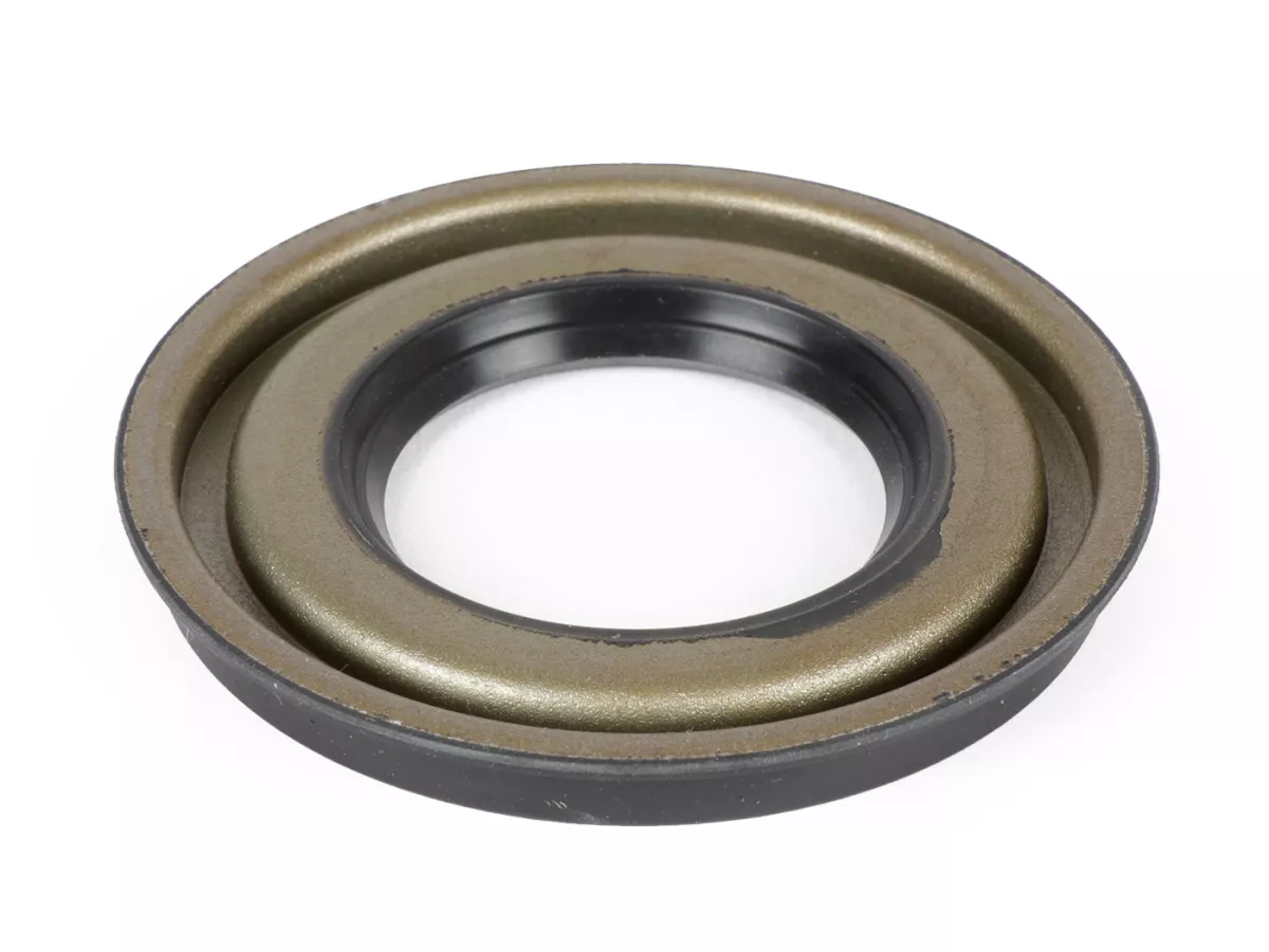 Oil seal 31x57/61x6mm -PINASCO 2.0 engine case- used for crankshaft drive side Vespa PX (from 1984), T5 125cc, Cosa
