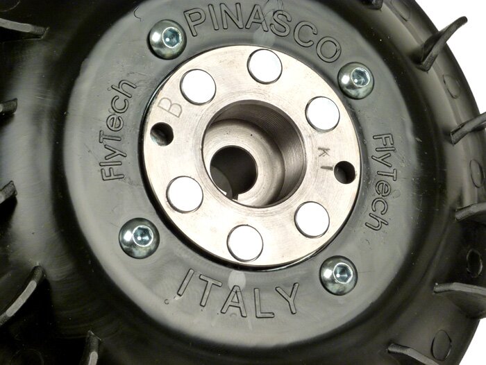 Ignition -PINASCO Flytech 12V- Vespa V50, V90, PV125, ET3, PK S (19mm cone) - 1400gr.