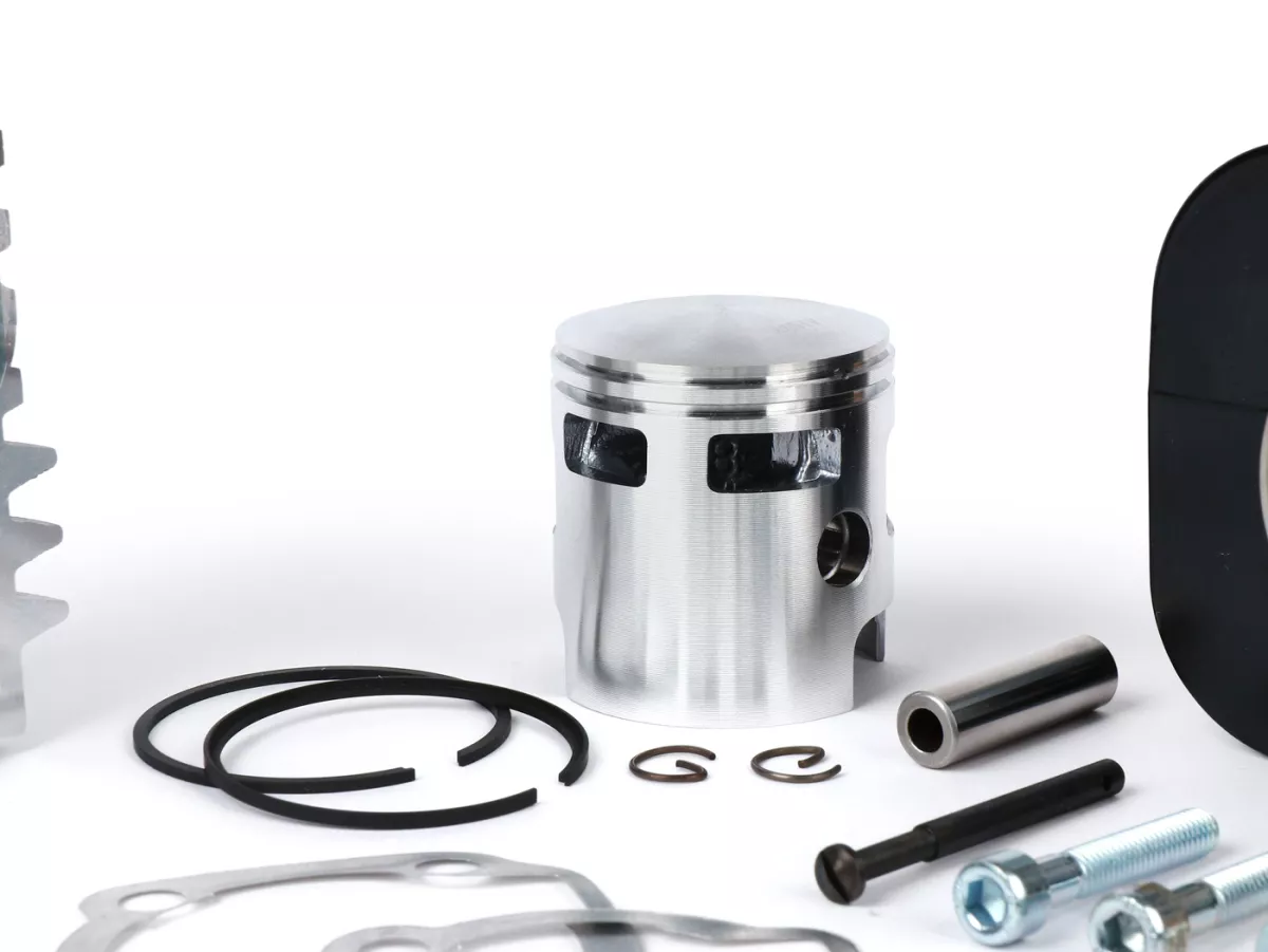 Cilinder -PINASCO Aluminium 72 ccm Evoten BOOSTER Ø46mm- Piaggio Ciao, Bravo, Boxer (zuigerpen = Ø 10mm)