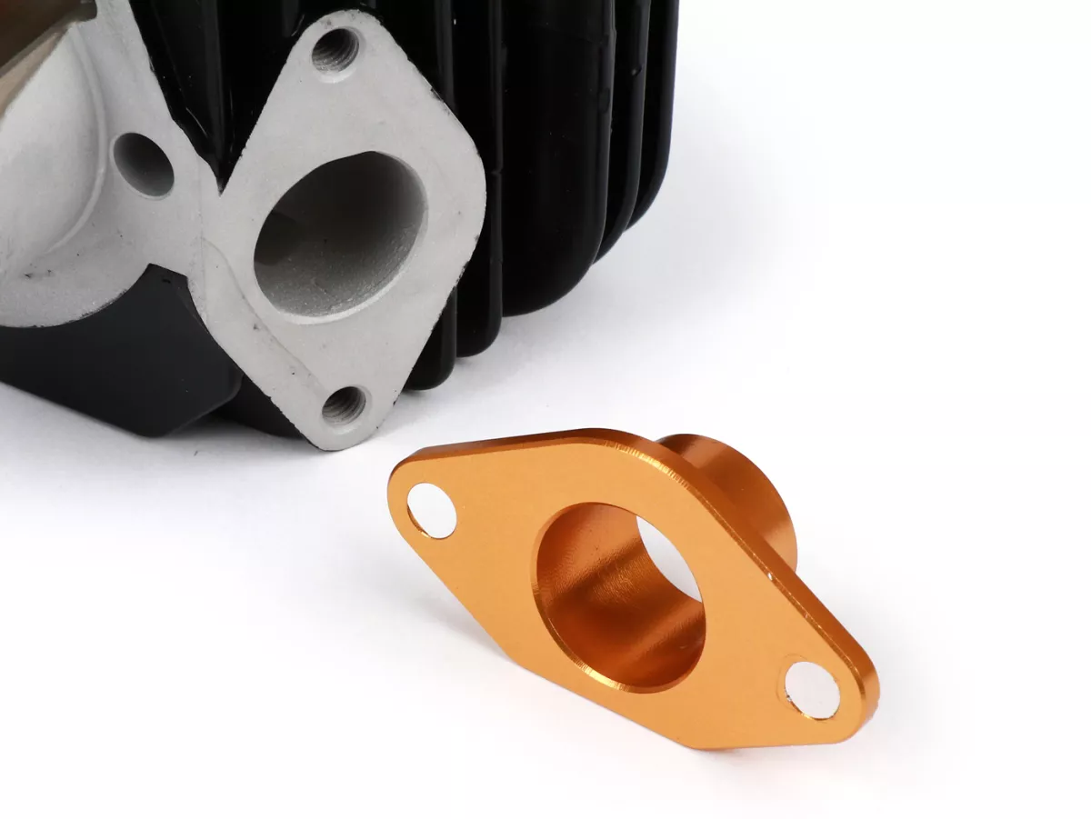 Cilinder -PINASCO Aluminium 72 ccm Evoten BOOSTER Ø46mm- Piaggio Ciao (zuigerpen = Ø 12mm)