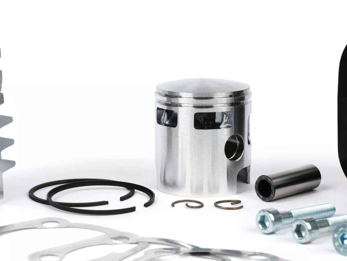 Cilinder -PINASCO Aluminium 72 ccm Evoten BOOSTER Ø46mm- Piaggio Ciao (zuigerpen = Ø 12mm)