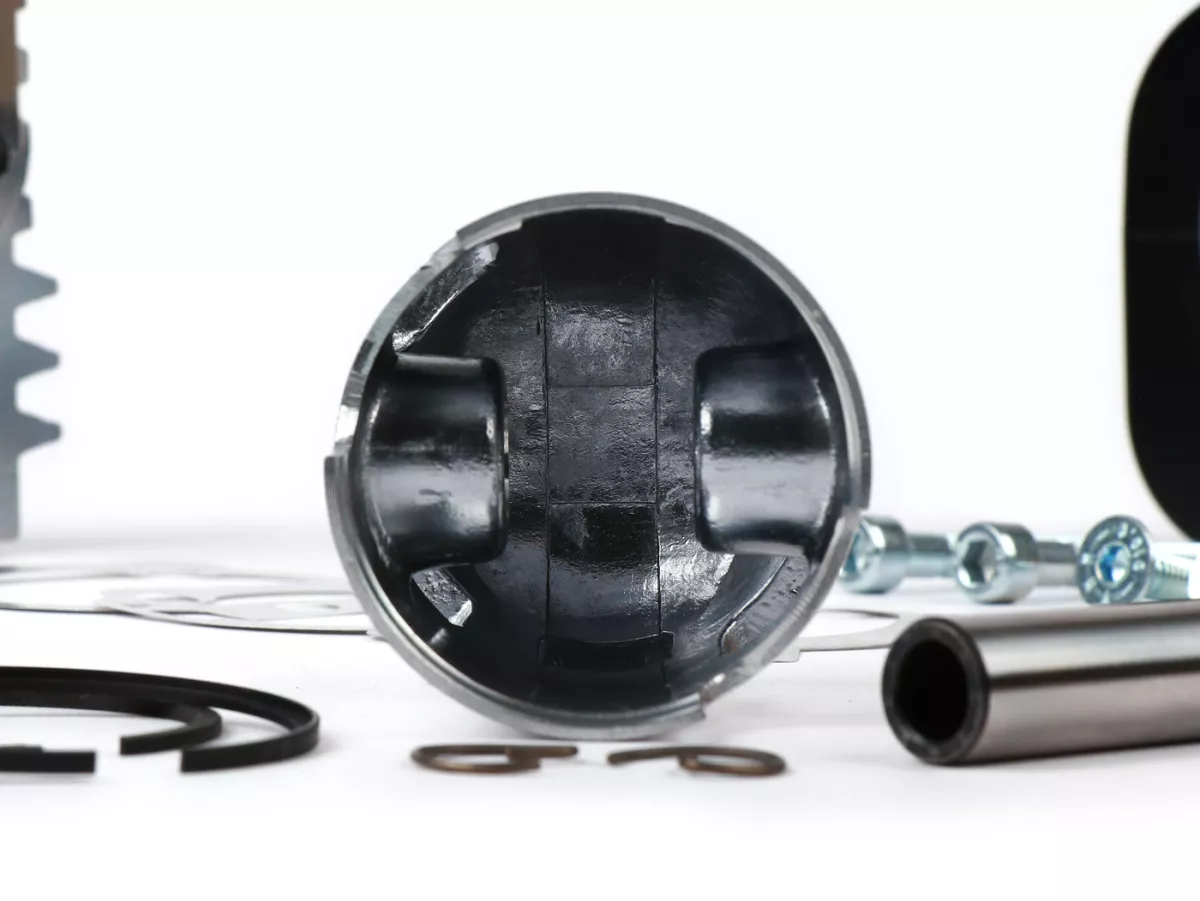 Cilinder -PINASCO Aluminium 72 ccm Evoten BOOSTER Ø46mm- Piaggio Ciao (zuigerpen = Ø 12mm)