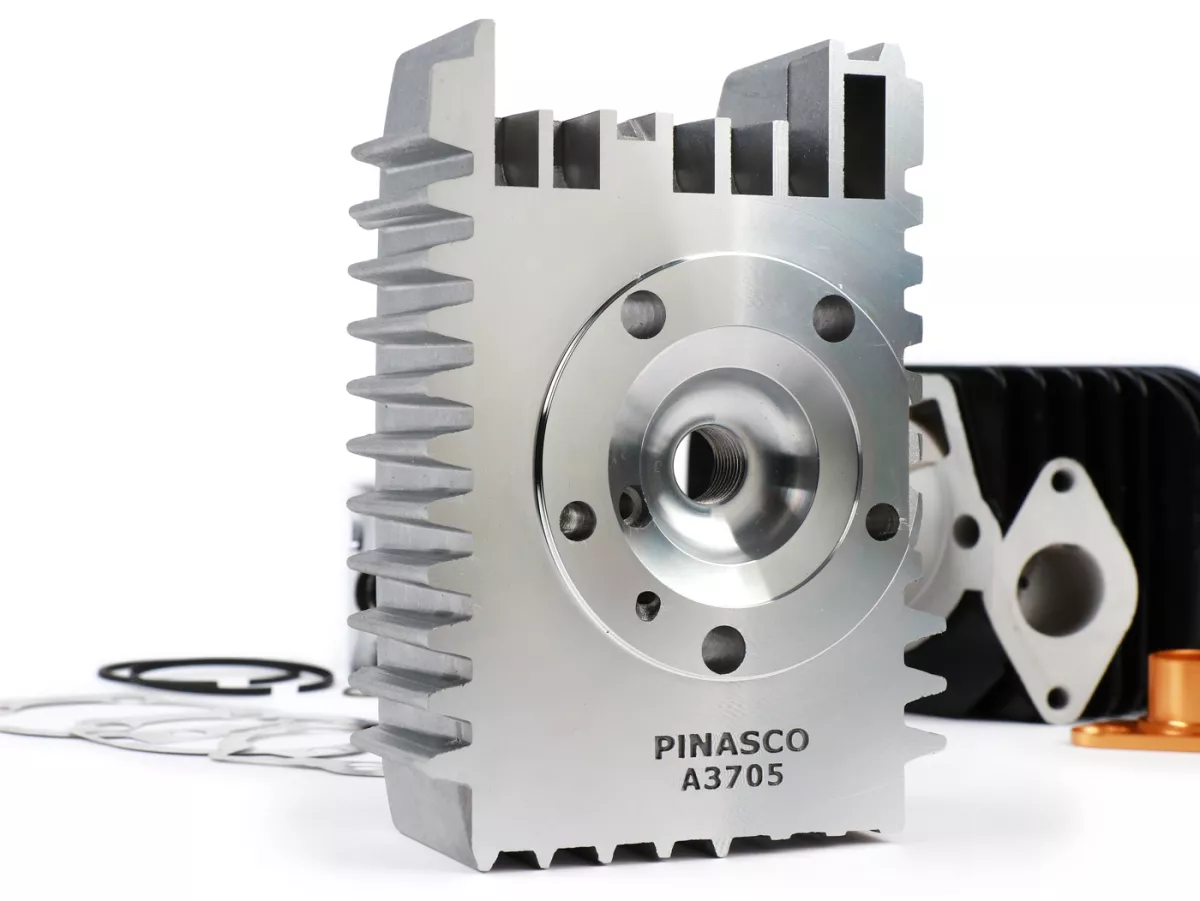 Cilinder -PINASCO Aluminium 72 ccm Evoten BOOSTER Ø46mm- Piaggio Ciao (zuigerpen = Ø 12mm)