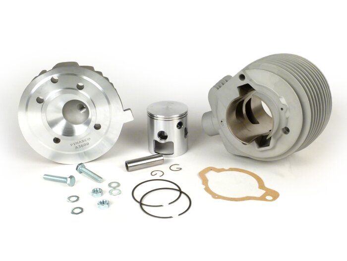 Cilinder -PINASCO 160 ccm NORDKAPP, Breedframe, Faro Basso, Ø=60mm, slag=57mm- Vespa 1953-1959, VM, VN, ACMA, VB1T, VGL1T, VL1T