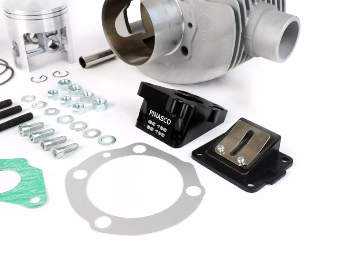 Cilinder -PINASCO 224 ccm, slag=60mm, b=Ø69mm- Vespa GS160 / GS4 (VSB1T), SS180 (VSC1T)