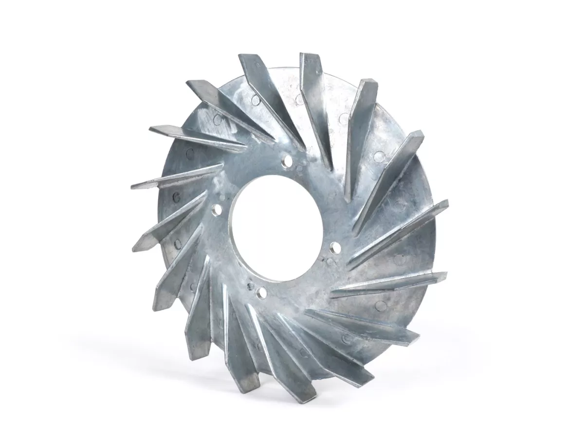 Waaier - Ventilatorwiel - Ventilatorring -PINASCO voor PINASCO Flytech Polrad- Vespa Wideframe V15-33, VM, VN, ACMA, VB1, VGL1, VL, GS150