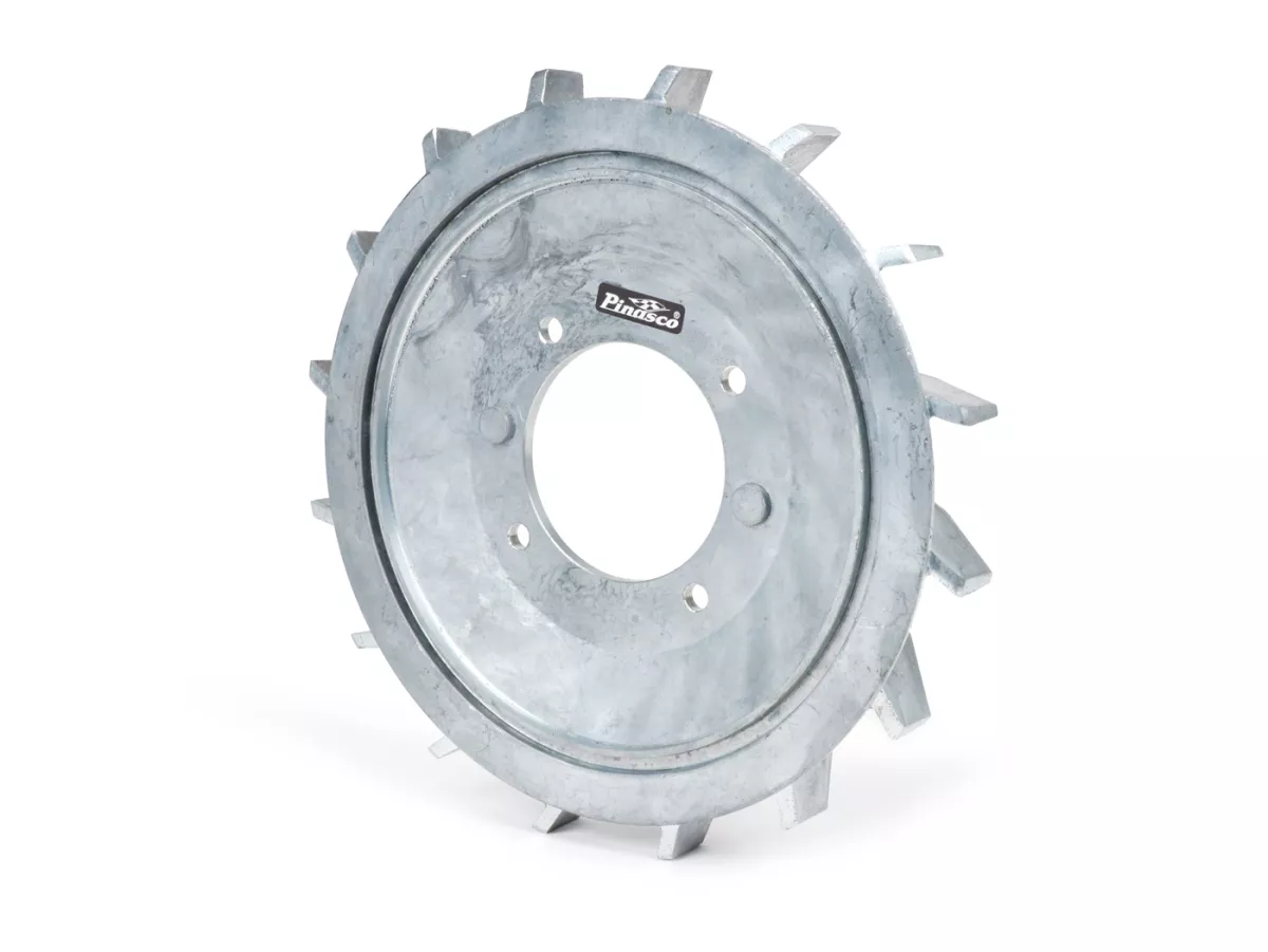 Waaier - Ventilatorwiel - Ventilatorring -PINASCO voor PINASCO Flytech Polrad- Vespa Wideframe V15-33, VM, VN, ACMA, VB1, VGL1, VL, GS150