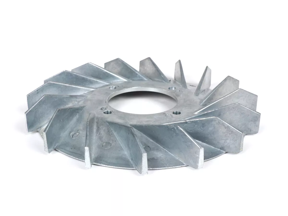 Waaier - Ventilatorwiel - Ventilatorring -PINASCO voor PINASCO Flytech Polrad- Vespa Wideframe V15-33, VM, VN, ACMA, VB1, VGL1, VL, GS150