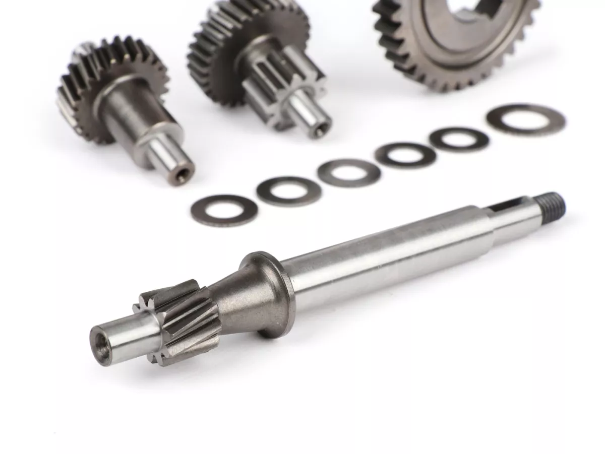 Gearbox -PINASCO- 10.4:1 Piaggio Ciao, Boss, SI, Grillo, Bravo, Superbravo, - Transmisi otomatis