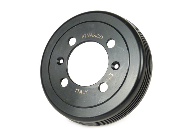 Tambour de frein avant 8 pouces -PINASCO Highbrake- Vespa Wideframe V1-15, V30-33, VU, VM, VN, VL, VB, ACMA, Hoffmann, Largeframe VBA, VBB, VNA, VNB