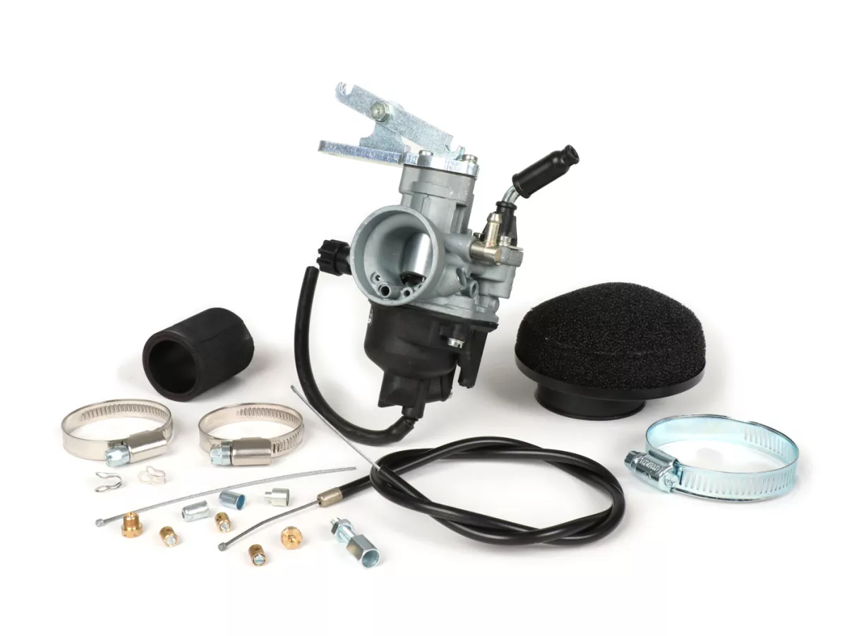 Förgasarsats -PINASCO Dellorto PHVB Ø22mm- Vespa Wideframe VM1T, VM2T, VN1T, VN2T, VL1T, VL2T, VL3T, VB, VGL1, ACMA - utan insugningsrör