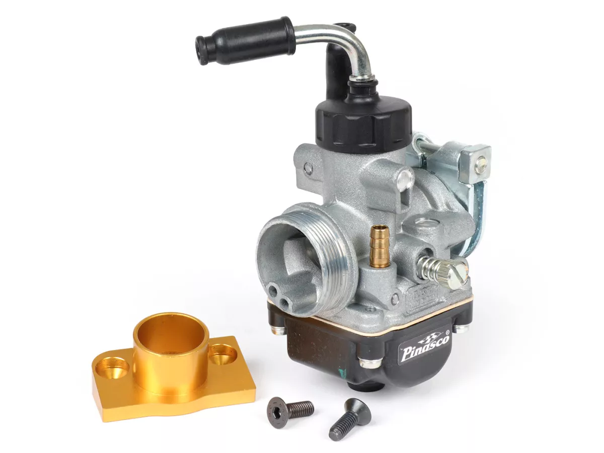 Carburateur kit -PINASCO- PHBG21 AD- Piaggio Ciao, Bravo, Si, Boxer Pinasco Powercasing , Polini Speedengine