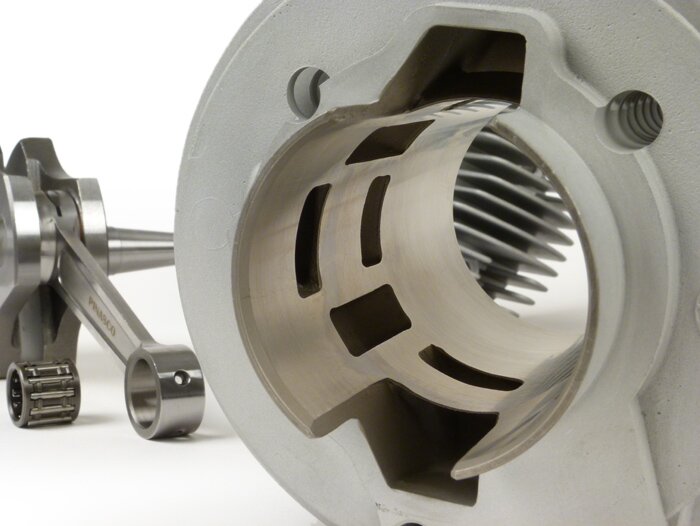 Tuningkit-PINASCO 160 ccm NORDKAPP, Wideframe, Faro Basso, cilindro aluminio Ø=60mm, carrera cigüeñal=57mm- Vespa 1953-1959, VM, VN, ACMA, VB1T, VGL1T, VL1T
