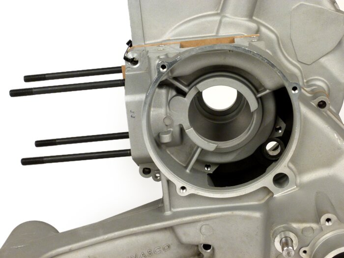 Cárter motor -PINASCO Esclavo, admisión de diafragma- Vespa T5 125cc