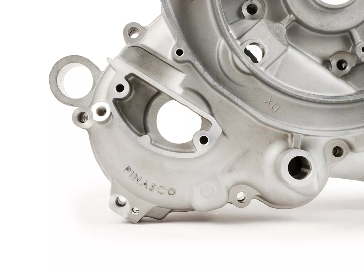 Cárter motor -PINASCO Master 2.0, válvula rotativa - Vespa PX200 Elestart - se requiere cigüeñal con carrillera de válvula rotativa ancha (PN25080886 / PN25080827)