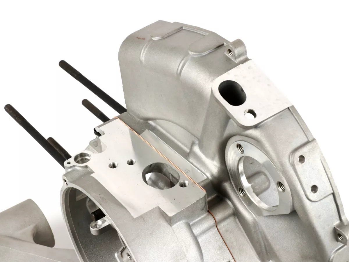 Cárter motor -PINASCO Master 2.0, válvula rotativa - Vespa PX200 Elestart - se requiere cigüeñal con carrillera de válvula rotativa ancha (PN25080886 / PN25080827)